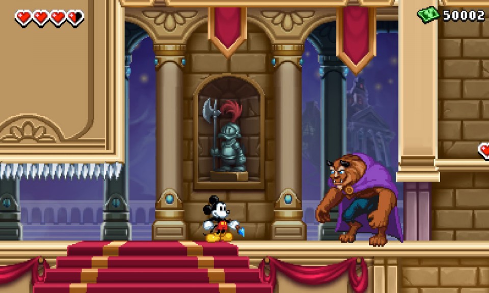 3DS:n Epic Mickey esitteillä kuvien muodossa