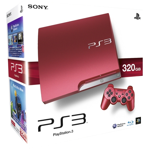 Punainen PS3 Eurooppaan