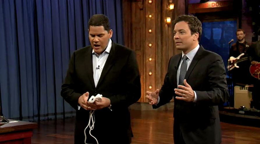 Reggie esitteli Wii U:ta Jimmy Fallonin vieraana