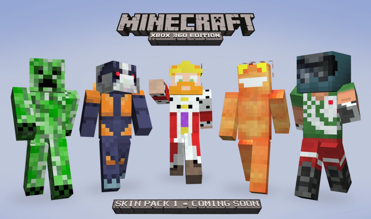 Minecraft saa lisäsisältönä uusia hahmoja