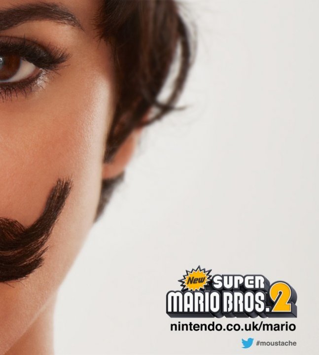 Nintendon uusi mainoskasvo on kaunis ja viiksekäs
