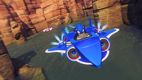 Gamescom: Koko perheen kaahailupeli Sonic &amp; All-Stars Racings Transformed