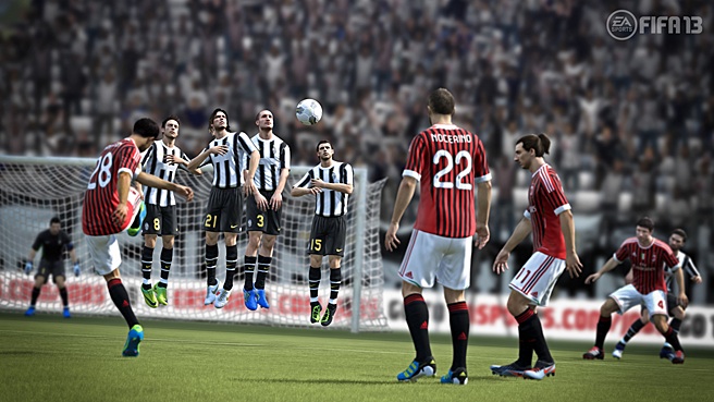 Gamescom: Vilkaus Fifa 13:een