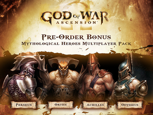 Maaliskuussa julkaistavan God of War: Ascensionin oheiskrääsät julki
