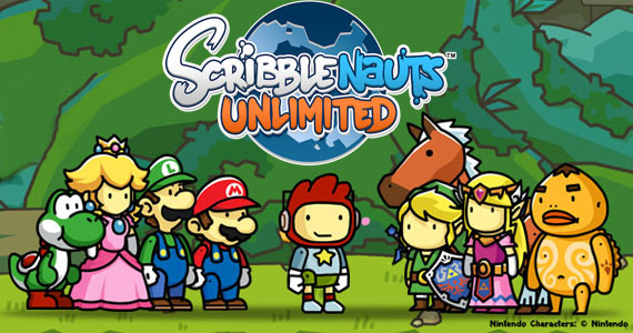 Mario ja Link tähdittävät Scribblenautsin trailereita