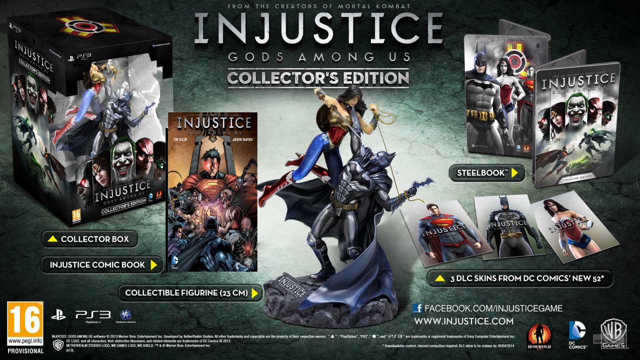 Injustice: Gods Among Usin julkaisupäivämäärä ja keräilyversio julki