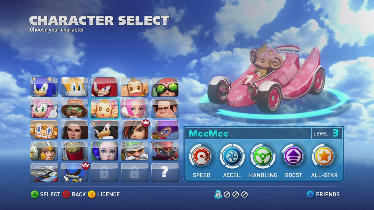 Sonic &amp; All-Stars Racing Transformed