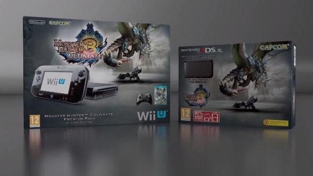 Monster Hunter 3 Ultimate Wii U:n ja 3DS:n kylkiäiseksi