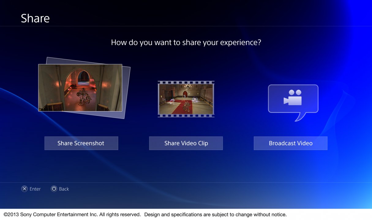 PS4:n käyttöliittymä näyttää tältä