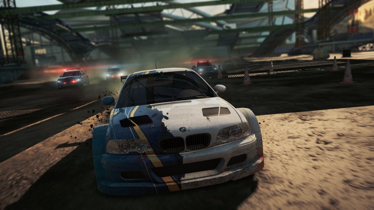 Testissä Need For Speed: Most Wantedin DLC