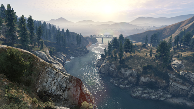 GTA V:n uusissa kuvissa sukeltamista, laskovarjohyppelyä ja salamointia