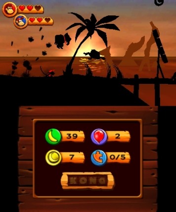 Vasta-alkajille suunnattu vaikeustaso Donkey Kongin 3DS-seikkailussa