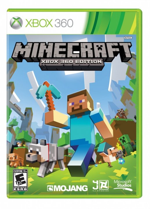 Minecraftia kauppojen hyllyille