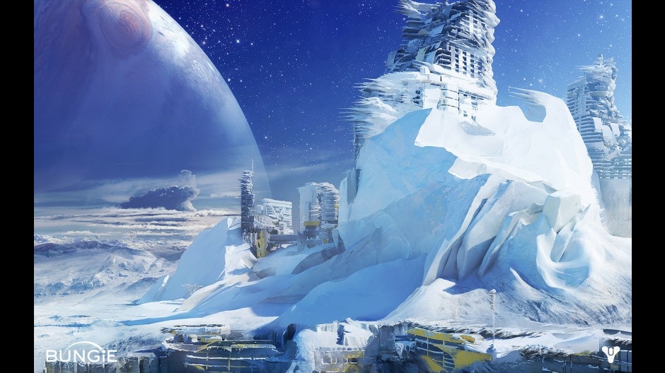 Uutta konseptitaidetta Destinystä