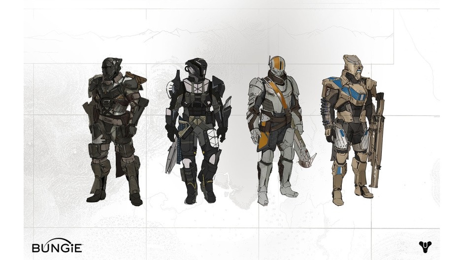 Uutta konseptitaidetta Destinystä