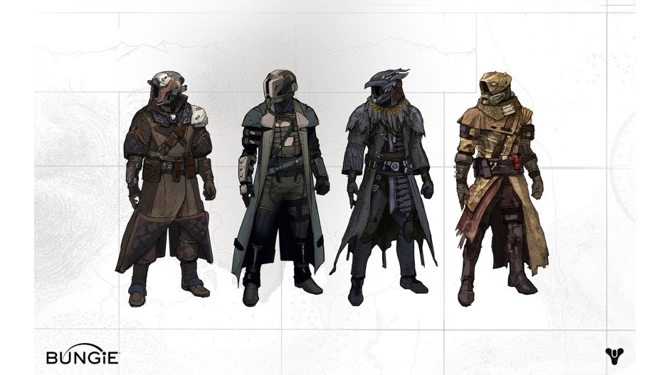 Uutta konseptitaidetta Destinystä