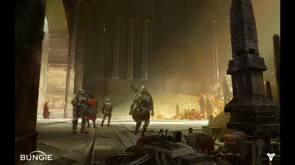 Uutta konseptitaidetta Destinystä