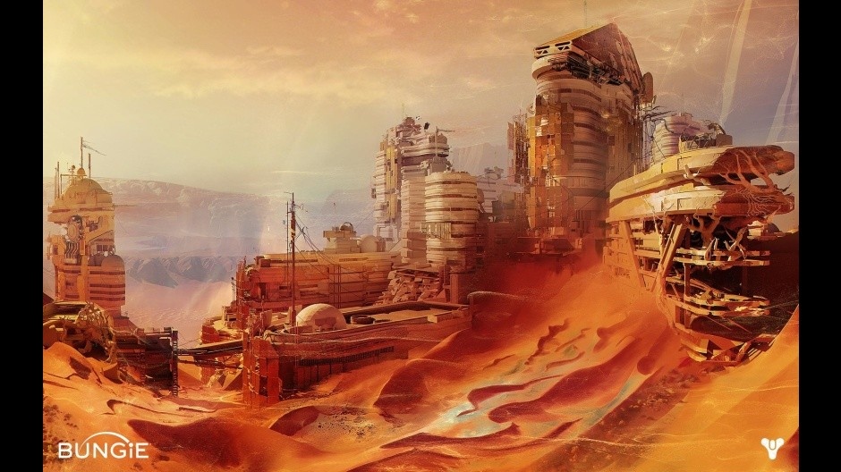 Uutta konseptitaidetta Destinystä