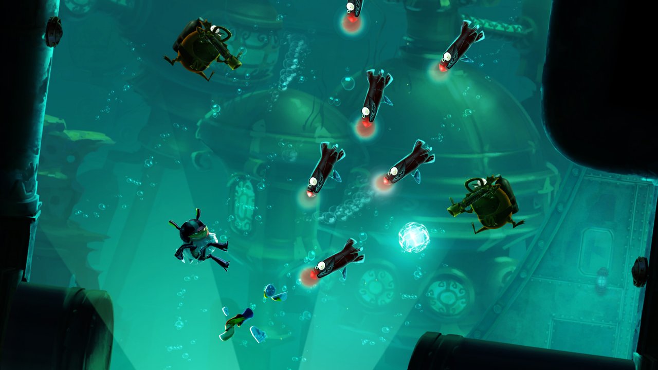 Rayman Legends heittäytyy vetiseksi
