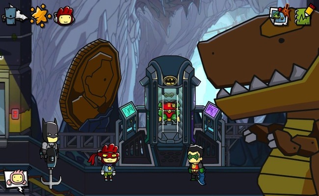 DC Comicsin supersankarit pelastavat maailman Scribblenautsissa