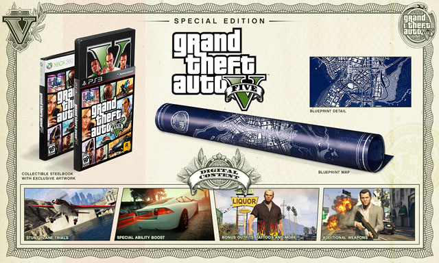 Grand Theft Auto V saa erikoisversioita