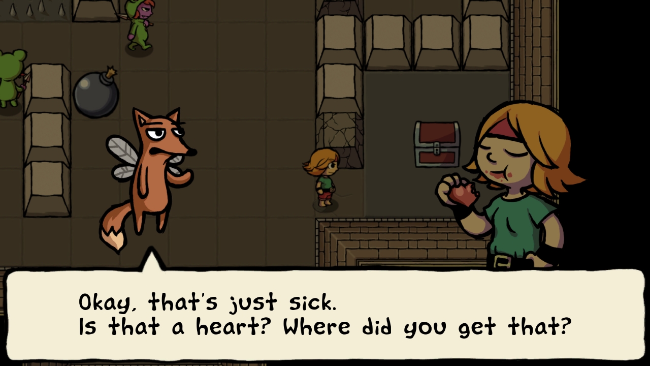 Humoristinen ja Zelda-vaikutteinen piirrosseikkailu Wii U:lle