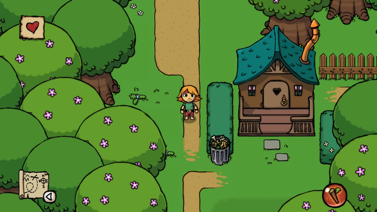 Humoristinen ja Zelda-vaikutteinen piirrosseikkailu Wii U:lle