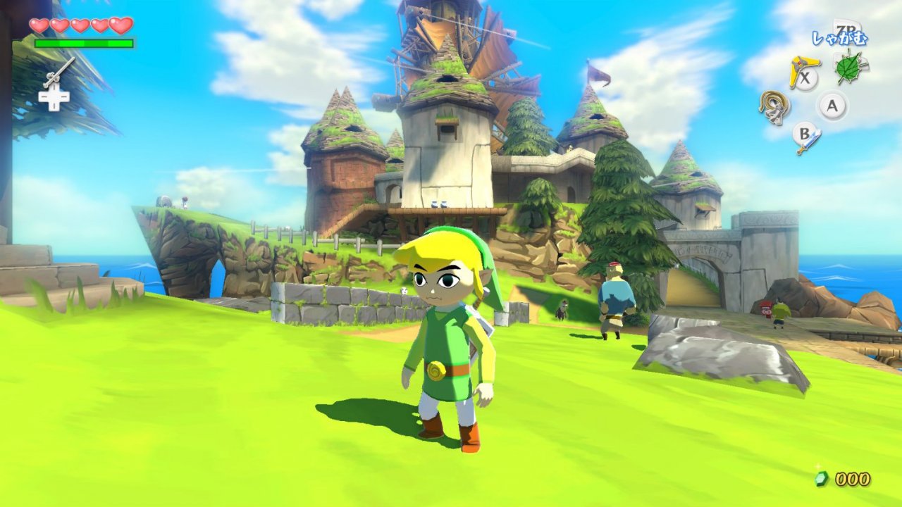 Zelda: Wind Waker HD:n uusissa kuvissa on tutut kuviot