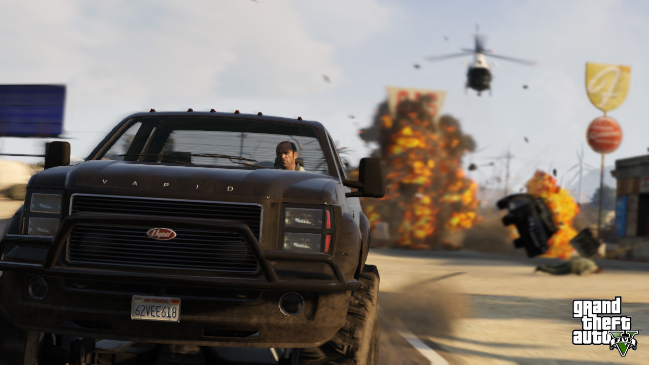 Tuoreita kuvia pelistä GTA V
