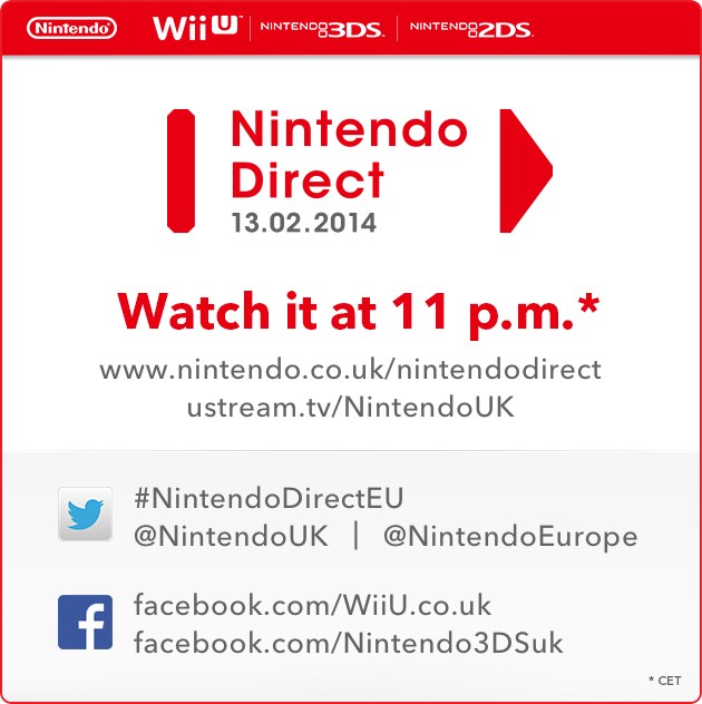 Seuraava Nintendo Direct kajahtaa ilmoille jo huomenna