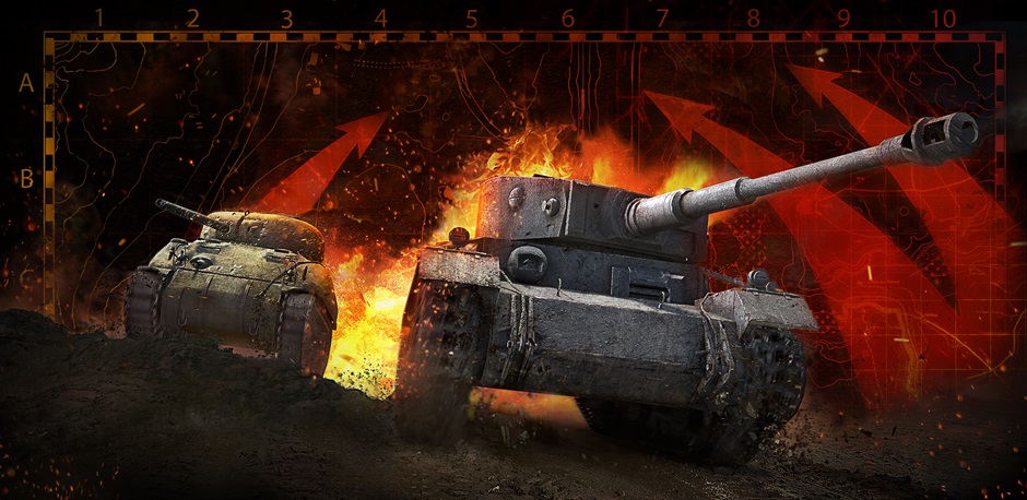 Sotimalla lisäkarttoja Xbox 360:n World of Tanksiin