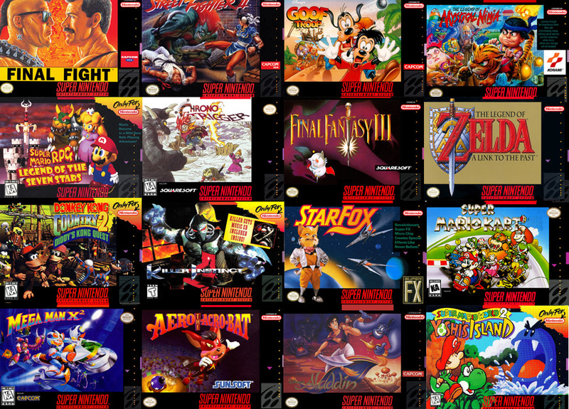 Yhdeksän tuntia videota – jokaisen Super Nintendo -pelin alkuruutu ahdettuna yhdelle videolle