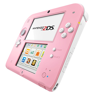 Nintendon käsikonsoli muuttuu pinkkivalkoiseksi ensi kuussa