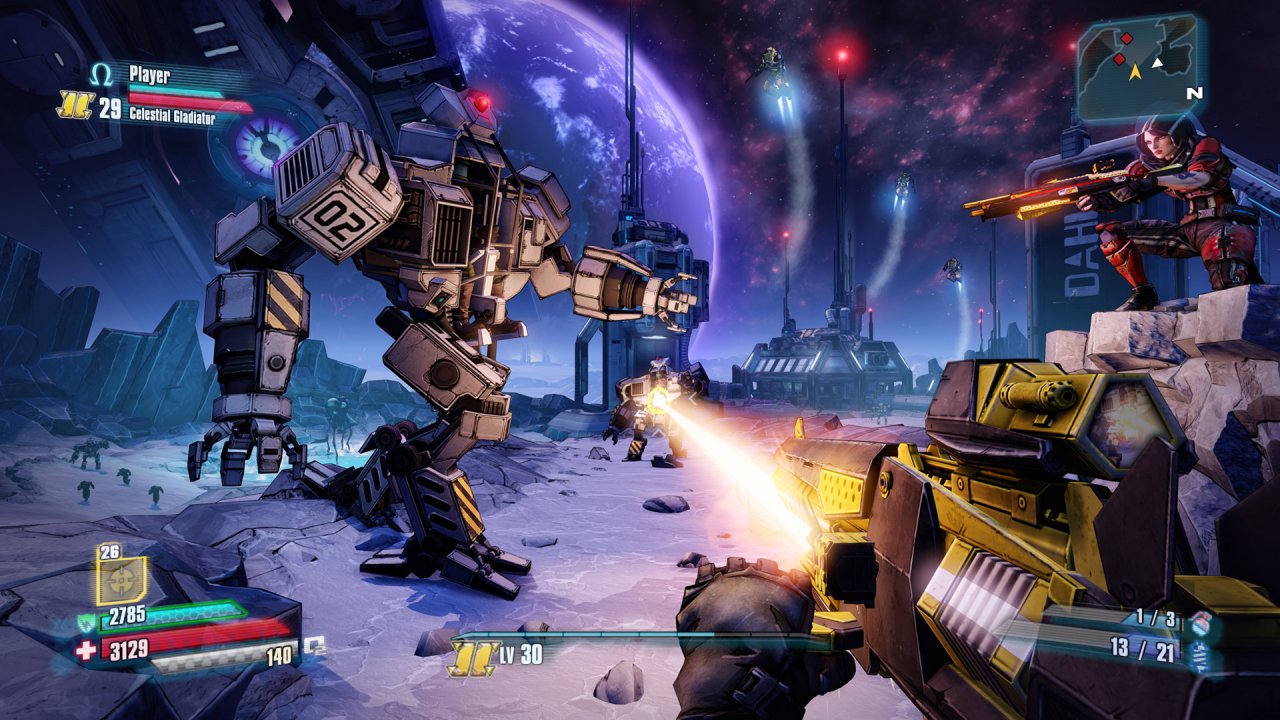 Borderlands matkaa kuuhun