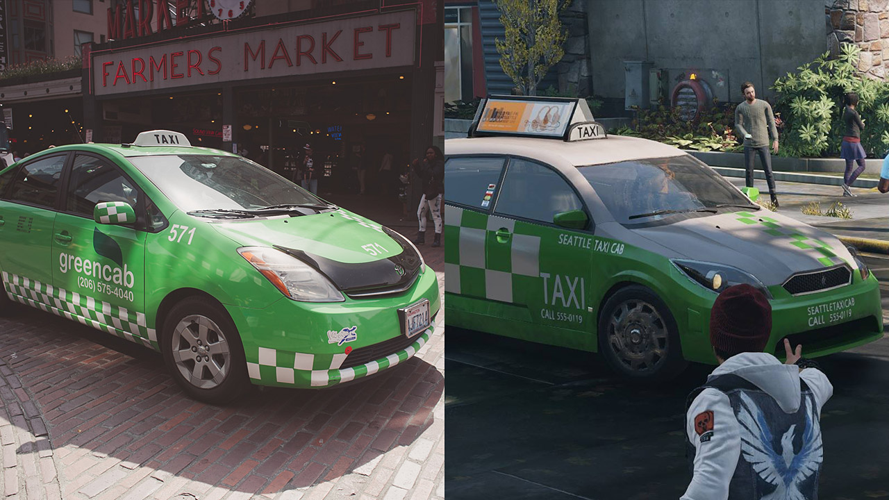 Infamous Second Sonissa nähdyt paikat tosielämässä