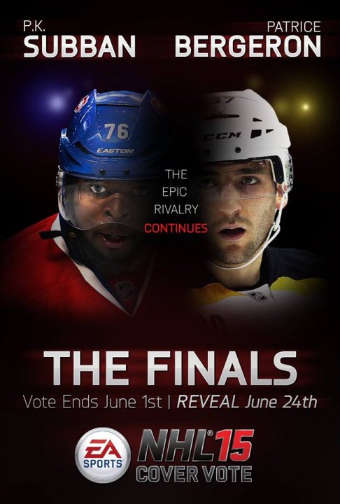 NHL 15 -pelin kansikuvapelaaja selviää kesäkuussa - finaalivaihe käynnissä