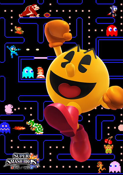 Nyt se on varmaa: Pac-Man ottaa osaa seuraavaan Super Smash Brosiin