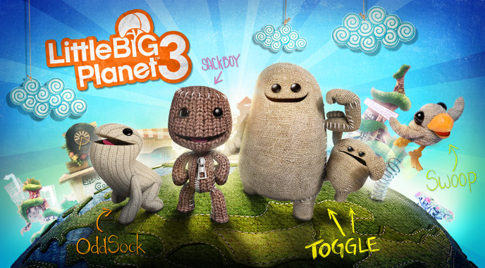 LittleBigPlanet 3 ilahduttaa myös PlayStation 3:lla