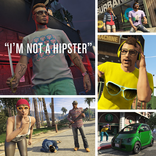GTA V:n uusi päivitys ei ole hipsteriä nähnytkään