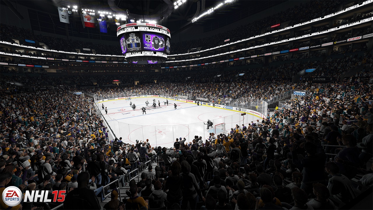 Uusia kuvankaappauksia NHL 15:n areenoista