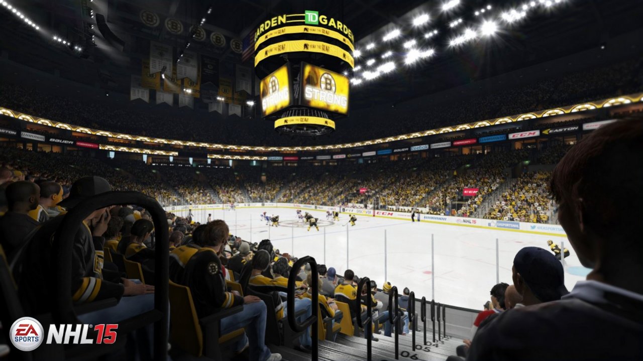 Uusia kuvankaappauksia NHL 15:n areenoista