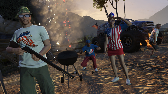 GTA Onlinessa juhlistetaan Amerikan itsenäisyyttä