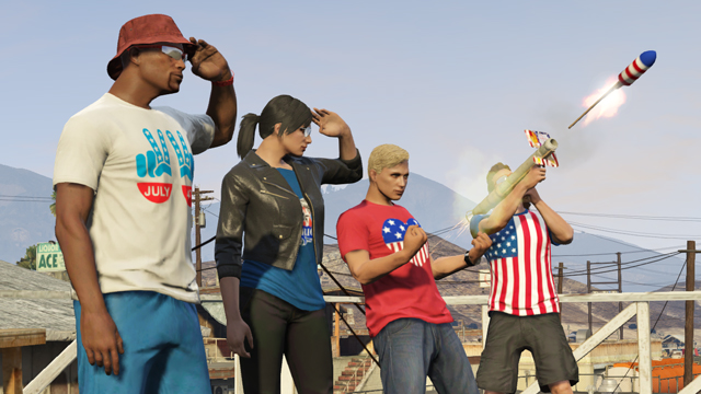 GTA Onlinessa juhlistetaan Amerikan itsenäisyyttä