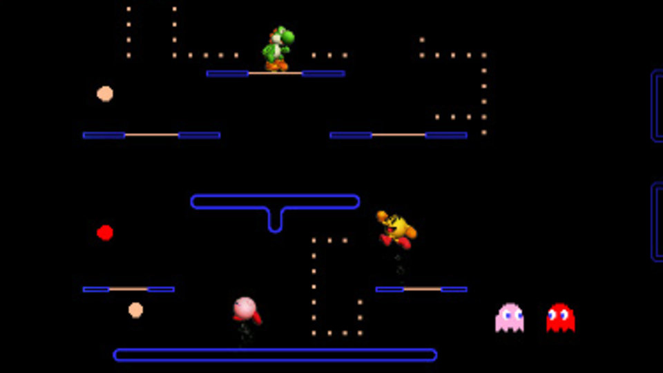 3DS:n Super Smash Bros. pyhittää areenan Pac-Manille