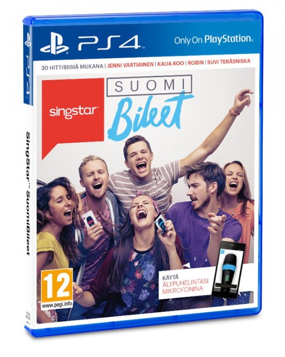 SingStar SuomiBileet kauppoihin marraskuussa