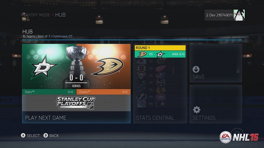 NHL 15 paikkailee puutteitaan päivityksellä