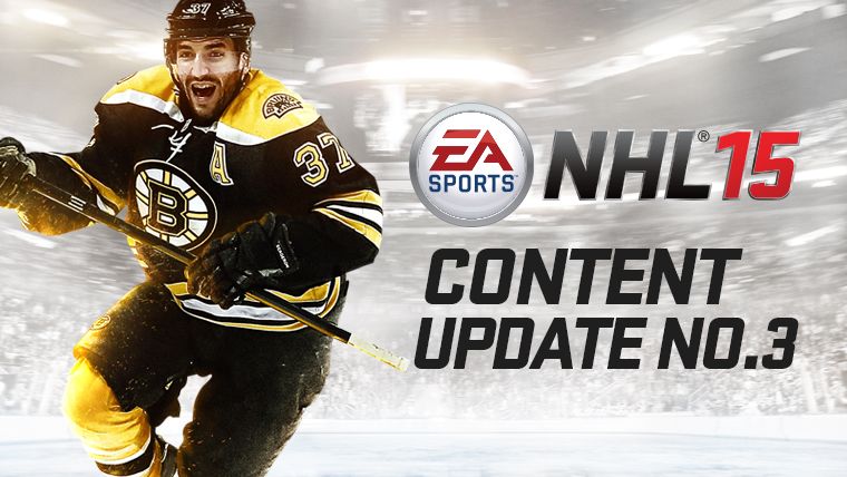 NHL 15 päivittyi nykyisen sukupolven konsoleilla
