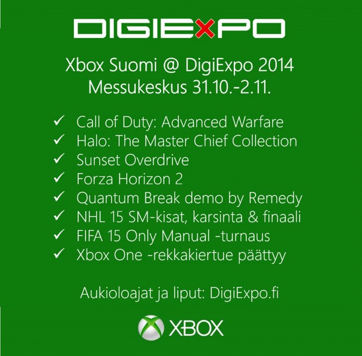 DigiExpo-messtapahtuman pelitarjonta julkistettu