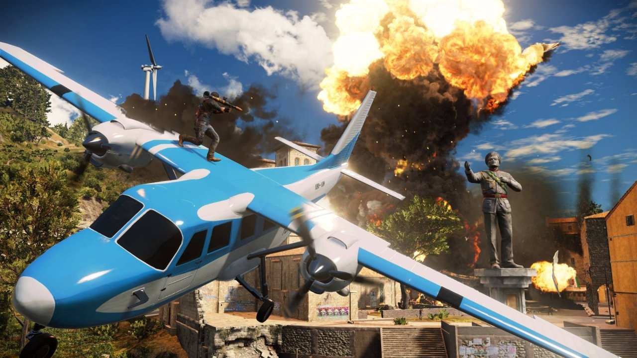Just Cause 3 -kuvakavalkadi tarjoaa eeppistä toimintaa