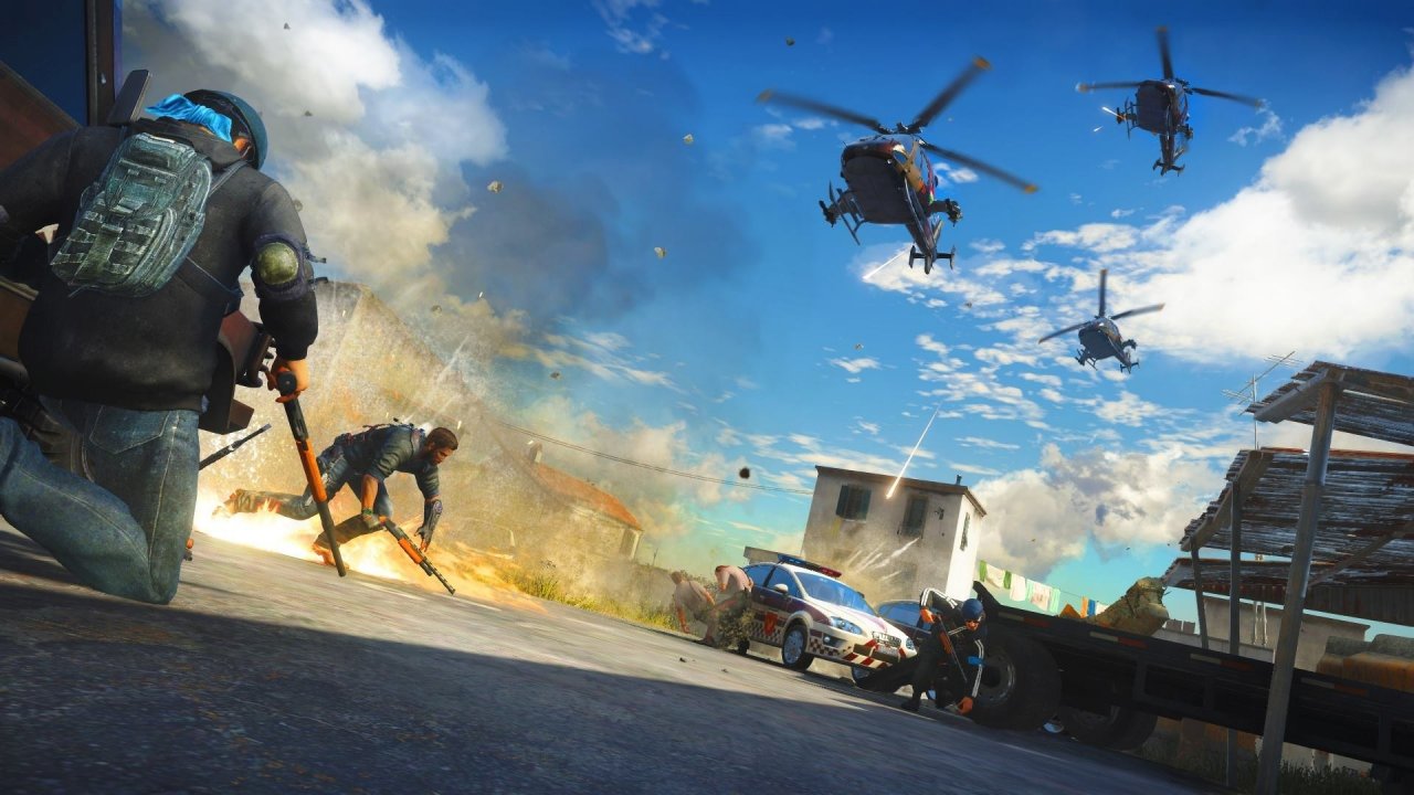 Just Cause 3 -kuvakavalkadi tarjoaa eeppistä toimintaa